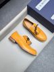 J.M.WESTON Man Yellow Calfskin Business Leather Shoes 042846 (2)_th.jpg